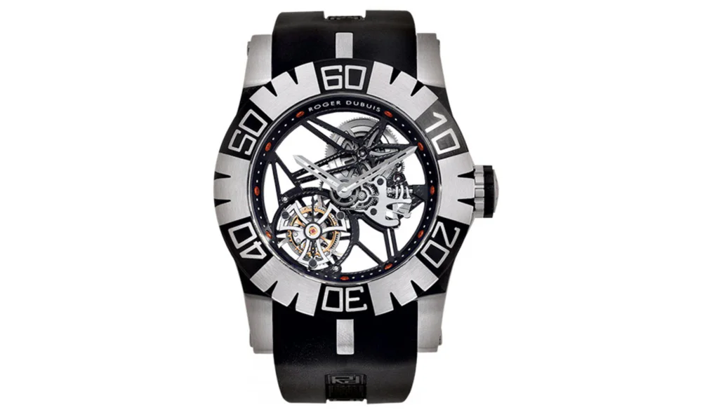 Roger Dubuis Easy Diver Flying Tourbillon Skeleton 48